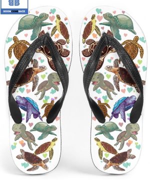 Sea Turtle Unisex Flip Flops