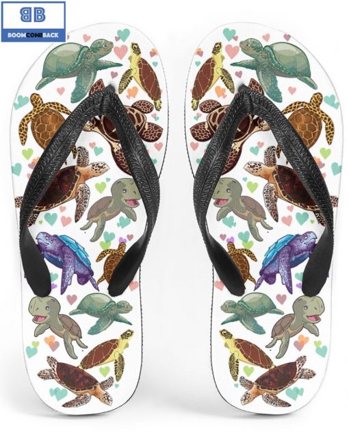 Sea Turtle Unisex Flip Flops