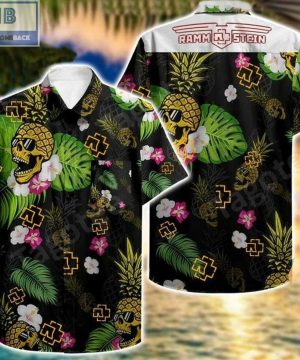 Skull Rammstein Band Hawaiian Shirt 2