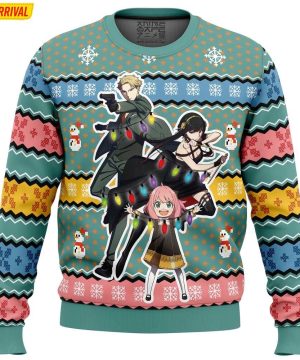 Spy Xmas Family Ugly Christmas Sweater