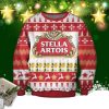 Stella Artois Beer Logo Christmas Red 3D Sweater