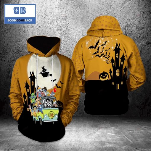 Stitch Halloween Van 3D Hoodie