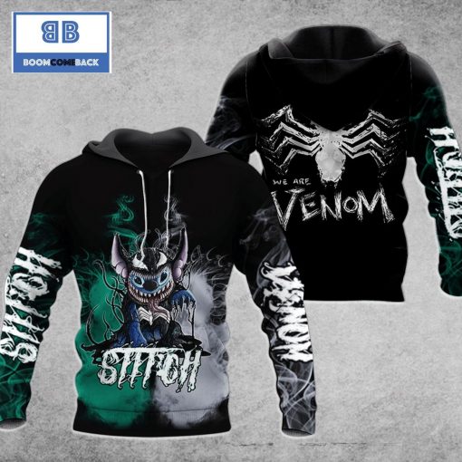 Stitch Venom 3D Hoodie