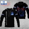 Stranger Things Eddie Munson Guitar In Hand Black 3D Hoodie