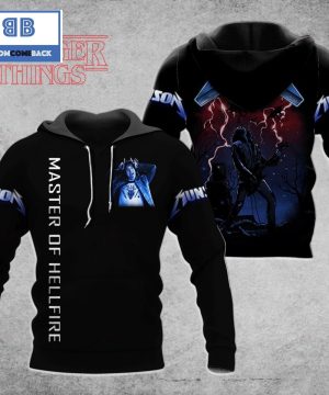 Stranger Things Eddie Munson Master Of Hellfire 3D Hoodie