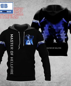 Stranger Things Eddie Munson Master Of Hellfire RIP 3D Hoodie