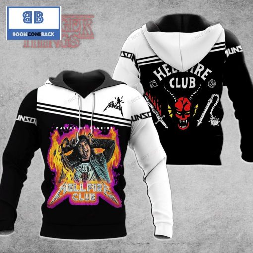 Stranger Things Hellfire Club 3D Hoodie