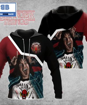 Stranger Things Hellfire Club Emotion 3D Hoodie