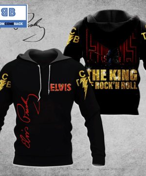 The King Rock n Roll Elvis Presley 3D Hoodie