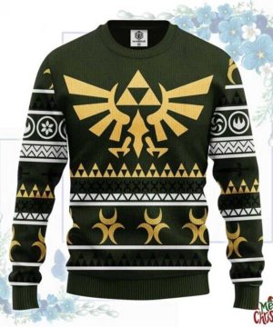 The Legend Of Zelda Symbol Ugly Christmas Sweater