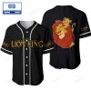 Personalized Lady And The Tramp Black And Grey Baseball Jersey