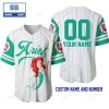 The Little Mermaid Ursula Custom Name And Number Baseball Jersey