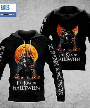 The Nightmare Before Christmas The King Of Halloween 3D Hoodie