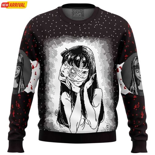 Tomie Junji Ito Ugly Christmas Sweater