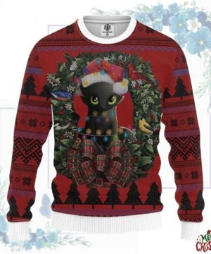 Toothless Ugly Christmas Sweater