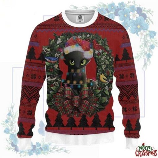 Toothless Ugly Christmas Sweater