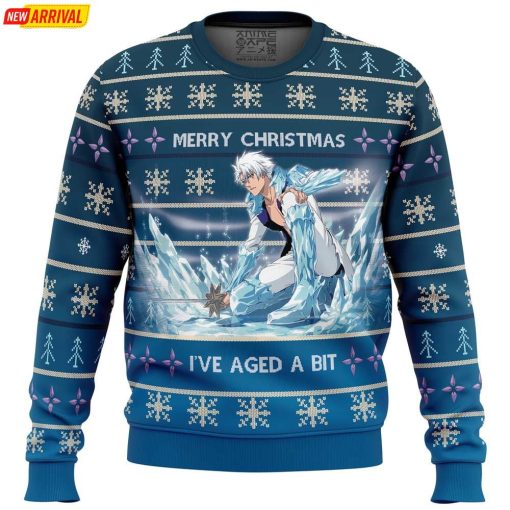 Toshiro Hitsugaya Bleach Thousand Year Blood War Ugly Christmas Sweater