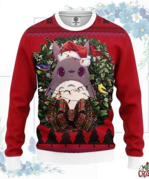 Totoro Anime Ugly Christmas Sweater