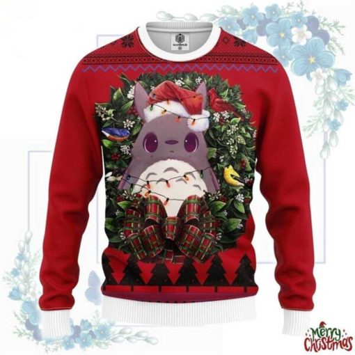 Totoro Anime Ugly Christmas Sweater