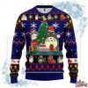 Totoro Ghibli Christmas Circle Ugly Christmas Sweater