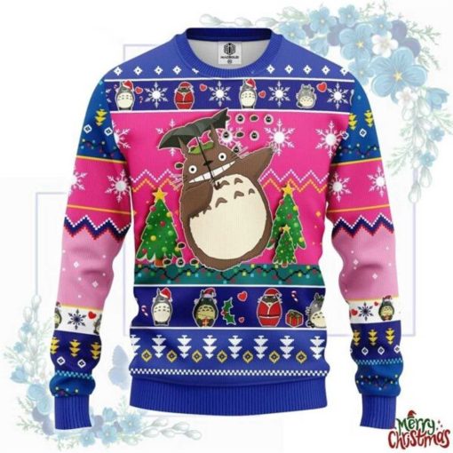 Totoro Ghibli Ugly Christmas Sweater