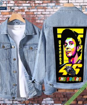 Valentino Rossi Vr46 The Doctor Denim Jacket