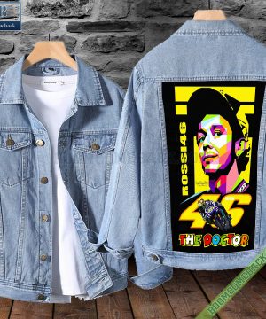 Valentino Rossi Vr46 The Doctor Denim Jacket 3