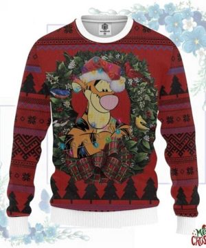 Winnie The Pooh Tigger Ugly Christmas Sweater