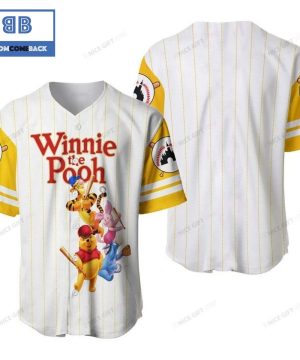 Winnie the Pooh Piglet Eeyore Tigger Baseball Jersey