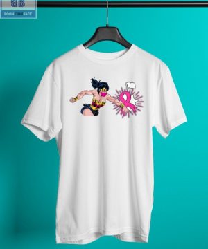 Wonder Woman Breast Cancer Awareness Shirt