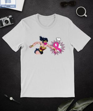 Wonder Woman Breast Cancer Awareness Shirt