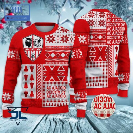 AC Ajaccio Ugly Christmas Sweater