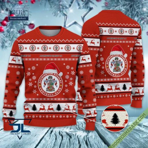 Accrington Stanley FC Trending Ugly Christmas Sweater