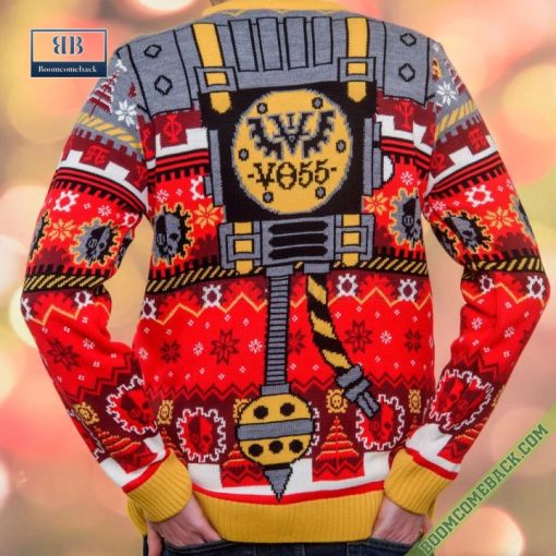 Adeptus Mechanicus Warhammer 40k Ugly Christmas Sweater