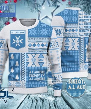 AJ Auxerre Ugly Christmas Sweater