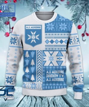 AJ Auxerre Ugly Christmas Sweater