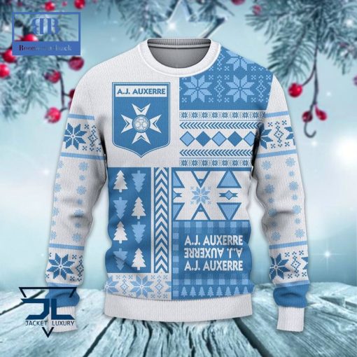 AJ Auxerre Ugly Christmas Sweater