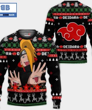 Akatsuki Deidara Naruto Anime Ugly Christmas Sweater