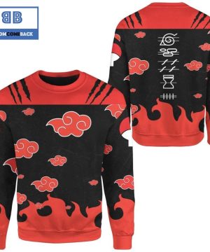 akatsuki group naruto anime christmas 3d sweatshirt 3 NzJu6