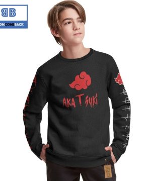 Akatsuki Naruto Anime 3D Sweater