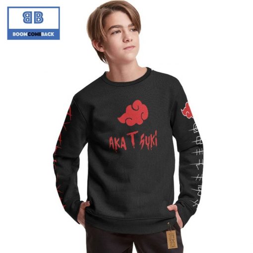 Akatsuki Naruto Anime 3D Sweater