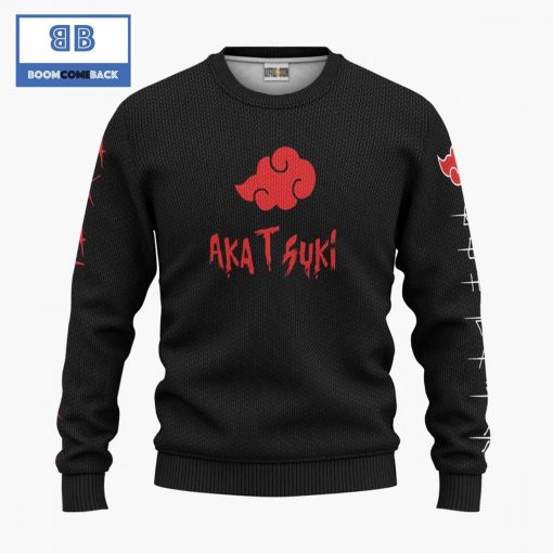 Akatsuki Naruto Anime 3D Sweater