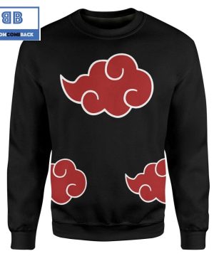 Akatsuki Naruto Anime Christmas 3D Sweatshirt