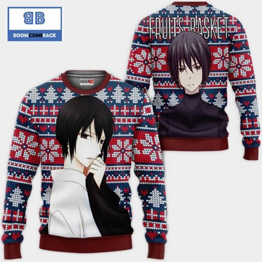 Akito Sohma Fruits Basket Anime Ugly Christmas Sweater