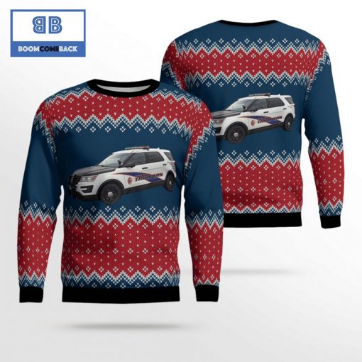 Alaska State Troopers Ford Police Interceptor Utility Ugly Christmas Sweater