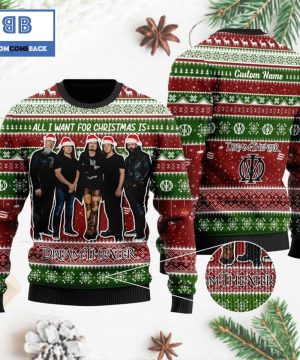 All I want for Christmas is Dream Theater Custom Name 3D Ugly Sweater