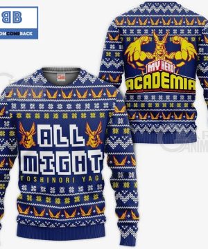 All Might My Hero Academia Anime Christmas 3D Sweater