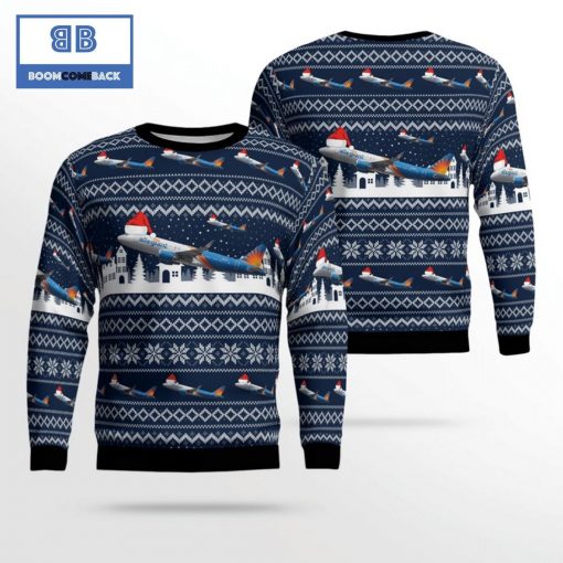 Allegiant Air Airbus A320-214 Ugly Christmas Sweater