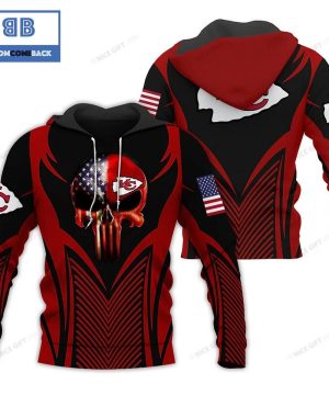 america skull nfl kansas city chiefs 3d hoodie 2 kUXyo