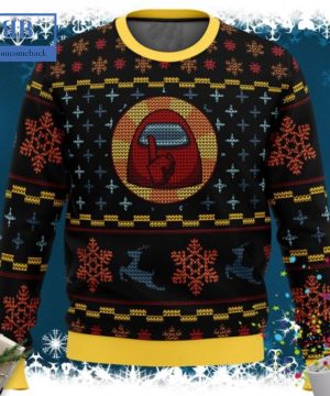 Among Us Shhhhhh Ugly Christmas Sweater